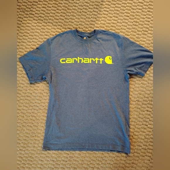 Carhartt Blue and Yellow T-Shirts - Picture 5 of 7